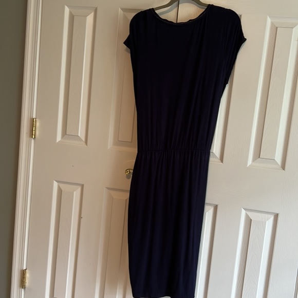 WHBM women’s navy blue dress. Bought last year. Wore one time! Brand new! - Picture 2 of 6